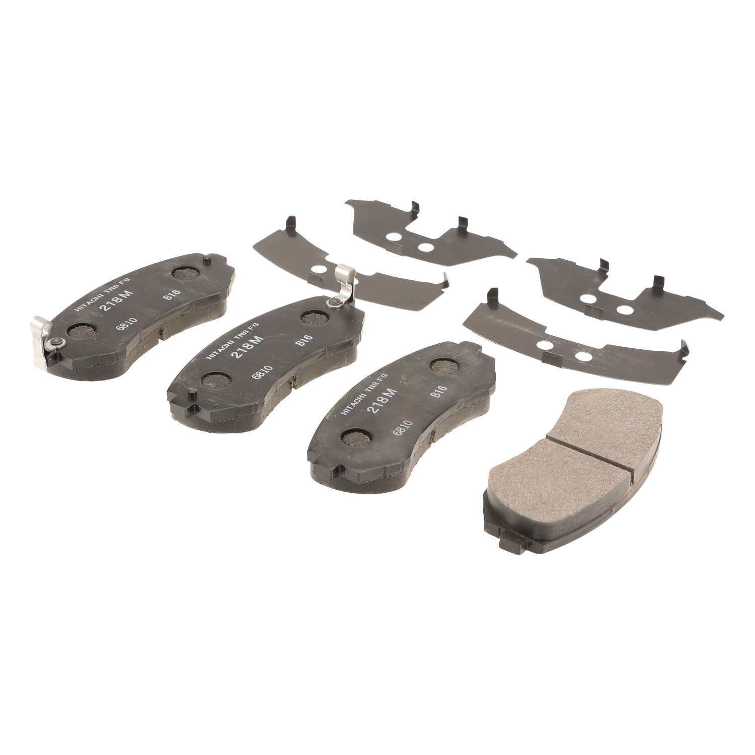 Hitachi OE Formulated Brake Pad Set, w/ Shims