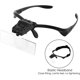thumbnail image 2 of Headband Magnifying Glass with LED Light, Hands Free Reading Head Holder Magnifying Glasses with 5 Detachable Lenses for Reading, Jewelry, Watching an, 2 of 4