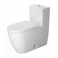 thumbnail image 2 of Duravit 2173012001 0.92 GPF Dual Flush Elongated Toilet, White, 2 of 7