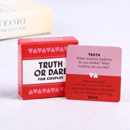 Pack of Adventure Truth or Dare Card Game for Adults Couples Cards Games
