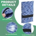 thumbnail image 3 of Wrist Pouch 6"x 4", Wrist Wallet Sports Wristband Wallet with Zipper Pocket for Running (Blue/Black/Red, 3 Pcs), 3 of 6