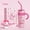 Melody, variant on 700ml 1200ml KT Cat My Melody Cinnamoroll Stainless Steel 316 Giant Insulated Mug Straw Cup Double-drinking Cup Outdoor Ice Retention Cup Car-mounted Thermos Cup