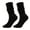 Black, variant on FUNUONY BIG Sale!! Women's Scrunched Slouch Socks, Cotton Boot Socks Bulk Pack for Everyday Comfort & Style Medium High Tube Bubble Socks Fashionable and Versatile Socks Men and Women Black One Size