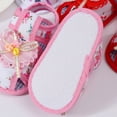 thumbnail image 4 of LNMQLPDBS Baby Girl Shoes Soft Sole Baby Dress Shoes Newborn Infant Anti-Slip Prewalkers Shoes Summer Canvas First Walker Crib Shoes, 4 of 9