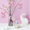 thumbnail image 4 of HongHeng 1Pc Easter Door Decorations Happy Easter Egg Hunt Wooden Hanger Easter Egg Bunny Hanging Decoration for Easter Decor Supplies, 4 of 6