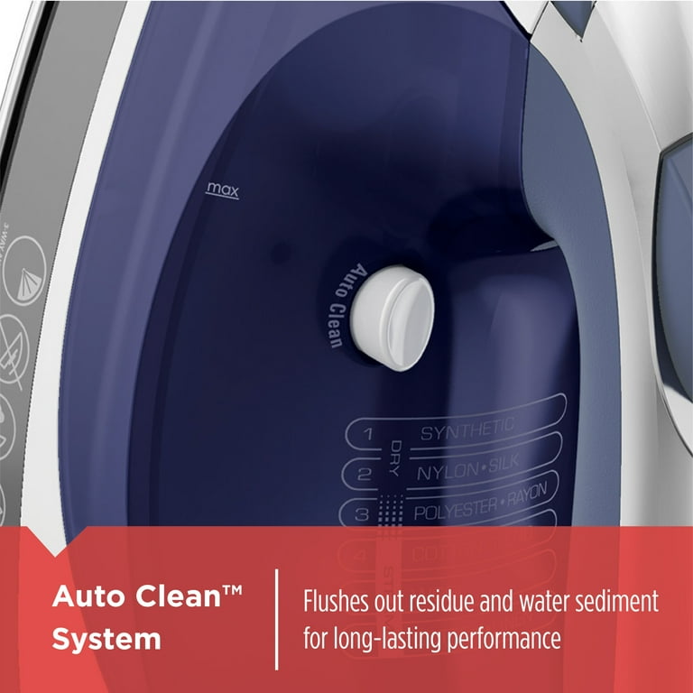 BLACK+DECKER Xpress Corded Steam Iron, Blue, IR08X-2 - Walmart.com