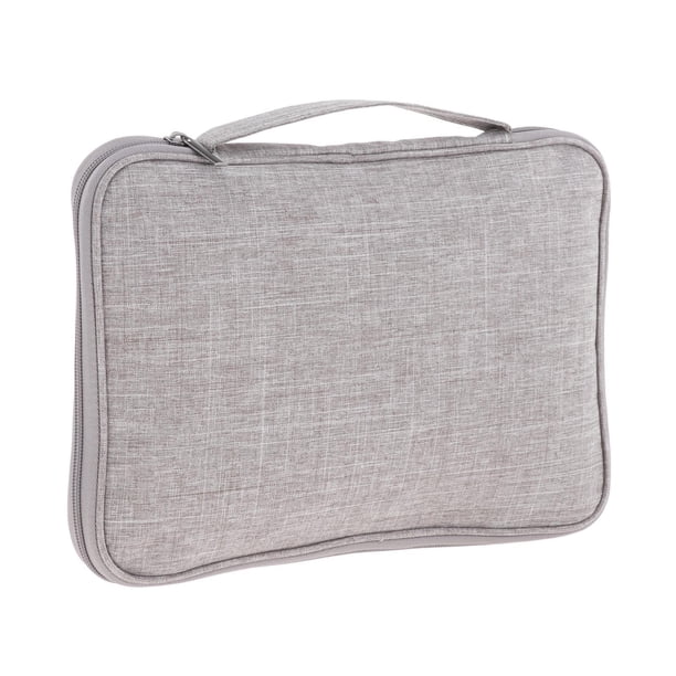 Estuche portátil de de reloj del bolso del almacenamiento de la correa de reloj que lleva, ble - Individual gris Sunnimix Reloj Bolsas de almacenamiento de correa