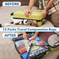 thumbnail image 3 of Bolsas de compresión MEIQIHOME Travel Vacuum Seal, paquete de 12, 3 of 7