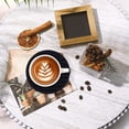 thumbnail image 4 of Round Silicone Drink Coaster, 10cm Heat Resistant Table Mat, Non Slip Cup Pad – Multiple Colors, Black, 4 of 5