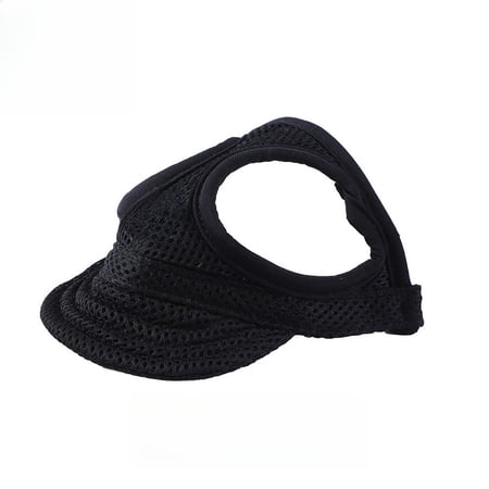 Pet Outdoor Sun Hat Breathable Visor Baseball Cap with Ear Holes for Small Medium Large Dogs & Cats Pet Costume Headwear