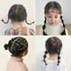 thumbnail image 4 of 500/1000/2000 unidades de bandas elásticas desechables de colores para el pelo para niñas, diademas, bandas para el pelo para niñas, accesorios para el pelo para niños, 4 of 5