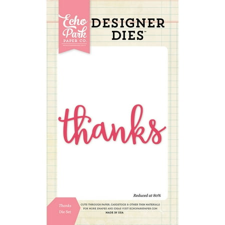 Thanks Word Medium Die Set
