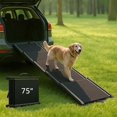 thumbnail image 1 of unipaws 75" Extra Long Telescoping Dog Ramp for Car, SUV & Truck, 1 of 7