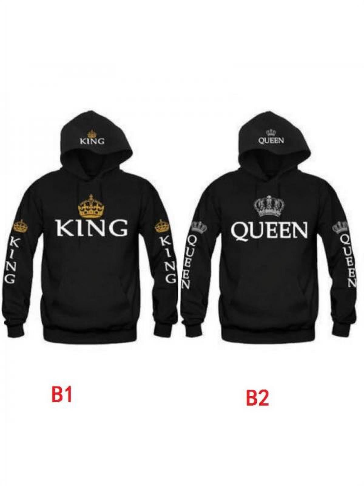 Queen Matching Couple Hoodie Set 