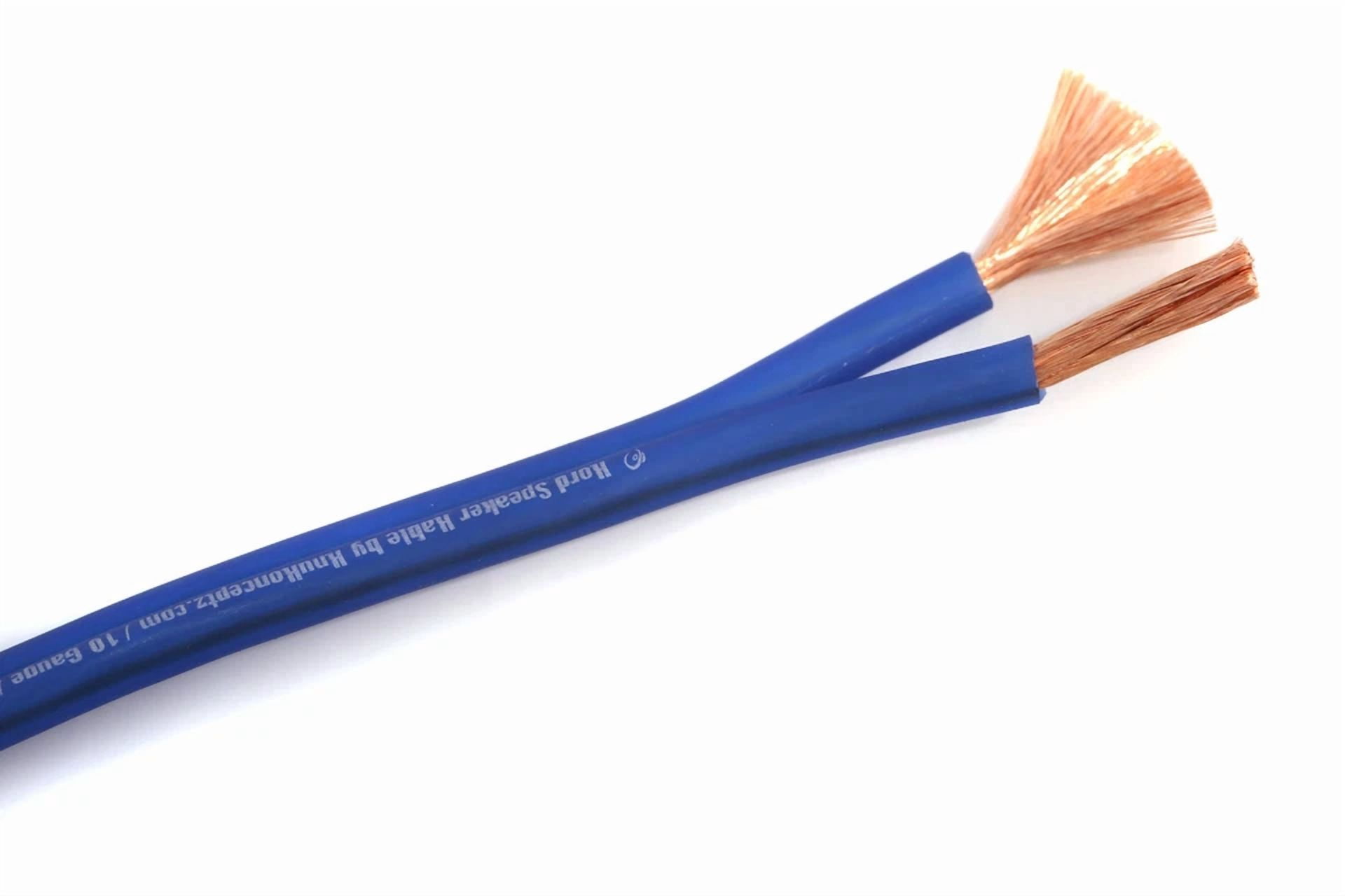 CRESTIN- Knukonceptz Kord Speaker Wire Ultra Flex Blue Ofc 12 Gauge Cable 10'
