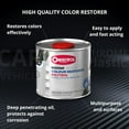 thumbnail image 3 of OWATROL Polytrol Plastic Restorer for Cars 34 Oz, Color Restorer, Car Bumpers, Car Trim Restorer, Chrome, Penetrating Oil for Multipurpose, Metals to Restore Faded Plastic and Surfaces, 3 of 9