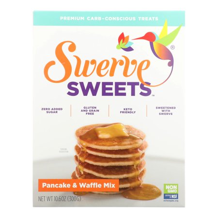 Swerve Sweetsâ„¢ Pancake & Waffle Mix - Case of 6 - 10.6 OZ