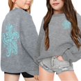 thumbnail image 2 of MIASHUI Sweat à Capuche Tendance pour Filles Imprimé Manches Longues Confortable et Élégant pour Usage Quotidien, 2 of 7