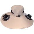 thumbnail image 2 of Hat with Fans Solar Power, Wide Brim Sun Hat, Fishing Essentials for Hiking Beach Summer Safari, 2 of 5