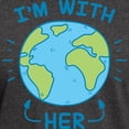 thumbnail image 3 of CafePress - I'm With Her Dark T Shirt - Men's Classic Graphic Cotton T-Shirt, 3 of 4