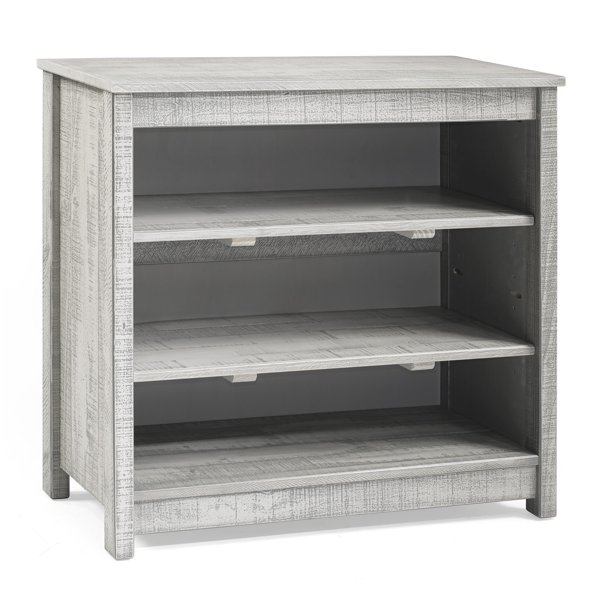 Rustic Under Window Bookcase Rustic Gray Walmart Com Walmart Com