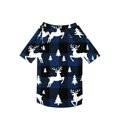 thumbnail image 5 of Christmas Dog Pajamas Xmas Pet Pjs with Snowman Elk Patterns Christmas Dog Onesie Jumpsuits Jammies Clothes Stretchy Shirts Comfy Outfit Costume Apparel for Small Medium Large Dogs, 5 of 5