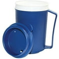 thumbnail image 5 of Weighted Insulated Mug with Tumbler Lid. 5.5 Inches Tall x 3.25 Inches Wide. Holds (12oz) Blue, 5 of 5