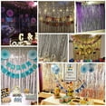 thumbnail image 6 of Metallic Foil Fringe Curtains Tinsel Curtain Photo Backdrop Birthday Party Decoration, 6 of 7