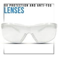 thumbnail image 2 of Going One Sports Safety Glasses - Eye Protection Goggles for Racquet Sports, Pickleball, Racquetball, Squash, Basketball, Soccer; Polycarbonate Lenses and Carrying Pouch, for Men and Women, 2 of 8
