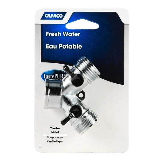 Camco 20113 Wye Garden Hose Valve - Metal