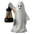 thumbnail image 3 of CoreLiving Halloween Ghost Decor Cute Ghost Figurine Spooky Tabletop Statue Ornament for Halloween Desk Decor Tiered Tray Shelf Office Home Decor Accent, 3 of 10
