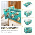 thumbnail image 3 of Iauyy Large Storage Box with Lid - Foldable Home Storage Bins for Clothes Toy Holiday Decor, Cute Otter (42*32*30cm), 3 of 6
