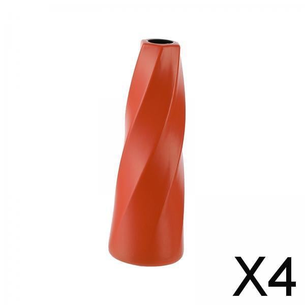 Jarrón Minimalista Soledad Decoración de Jarrón Europeo 4 Piezas
