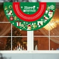 thumbnail image 2 of Drapeau de Fan de Noël 3Pcs Extérieur Jardin Drapeau Porte Décorations de Noël, 2 of 9