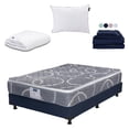 thumbnail image 1 of Colchón Matrimonial Dicasa Bongo + Box + Almohada One + Protector Cloud + Sábanas Softy, 1 of 8