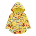 thumbnail image 2 of Herrnalise Fleece Romper Outerwear Coat Boy Zipper Jacket Footed Jumpsuit Hooded Girl Baby Girls Jacket Kids,rollbacks, 2 of 9