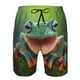 thumbnail image 3 of Balery Tree Frog Traje de Baño Estilo Hawaiano para Hombre, Shorts de Secado Rápido con Bolsillos-XX-Large, 3 of 6