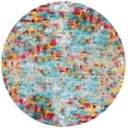 thumbnail image 2 of Safavieh  Luxor Bistra Boho Abstract Rug 6'7" x  6'7" 6' Round Living Room,Bedroom,Dining Room Round, 2 of 9