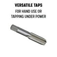 thumbnail image 4 of Qualtech 1/4"-20 HSS Left Hand 4 Flute Tap Set, DWT60750, 4 of 4
