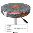 thumbnail image 4 of Gukieu Mandala Print Round Chair Cover, Dust-proof and Non-slip Bar Chair Protective Cover, Suitable for Bars, Restaurants, Offices-13 inch, 4 of 7