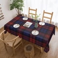 thumbnail image 2 of Rectangle Table Cloth, Scottish Traditional Tartan Plaid Pattern Resistant Washable Tablecloth Decorative Table Cover for Dining, Indoor and Outdoor, 2 of 6