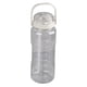 thumbnail image 4 of Botella de agua grande 2 métodos para beber Material PC PP Escala transparente Jarra de agua grande mate portátil con pajita para fitnessBlanco 2000 ml, 4 of 12