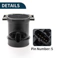thumbnail image 4 of Mass Air Flow Sensor Meter Assembly for Isuzu Durable No.8972400570 Inner MAF Sensor 1 Pcs, 4 of 6