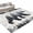 White, Black, Gray, variant on 2x3 Ft Entryway Area Rug, Brown Bear Cabin Kitchen Rug Runner Washable Floor Mat, Vintage Pine Tree Grey Farmhouse Non Slip Indoor Door Mat Throw Carpet for Bathroom Living Room Bedroom