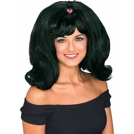 Flip Wig Adult Costume Accessory Black
