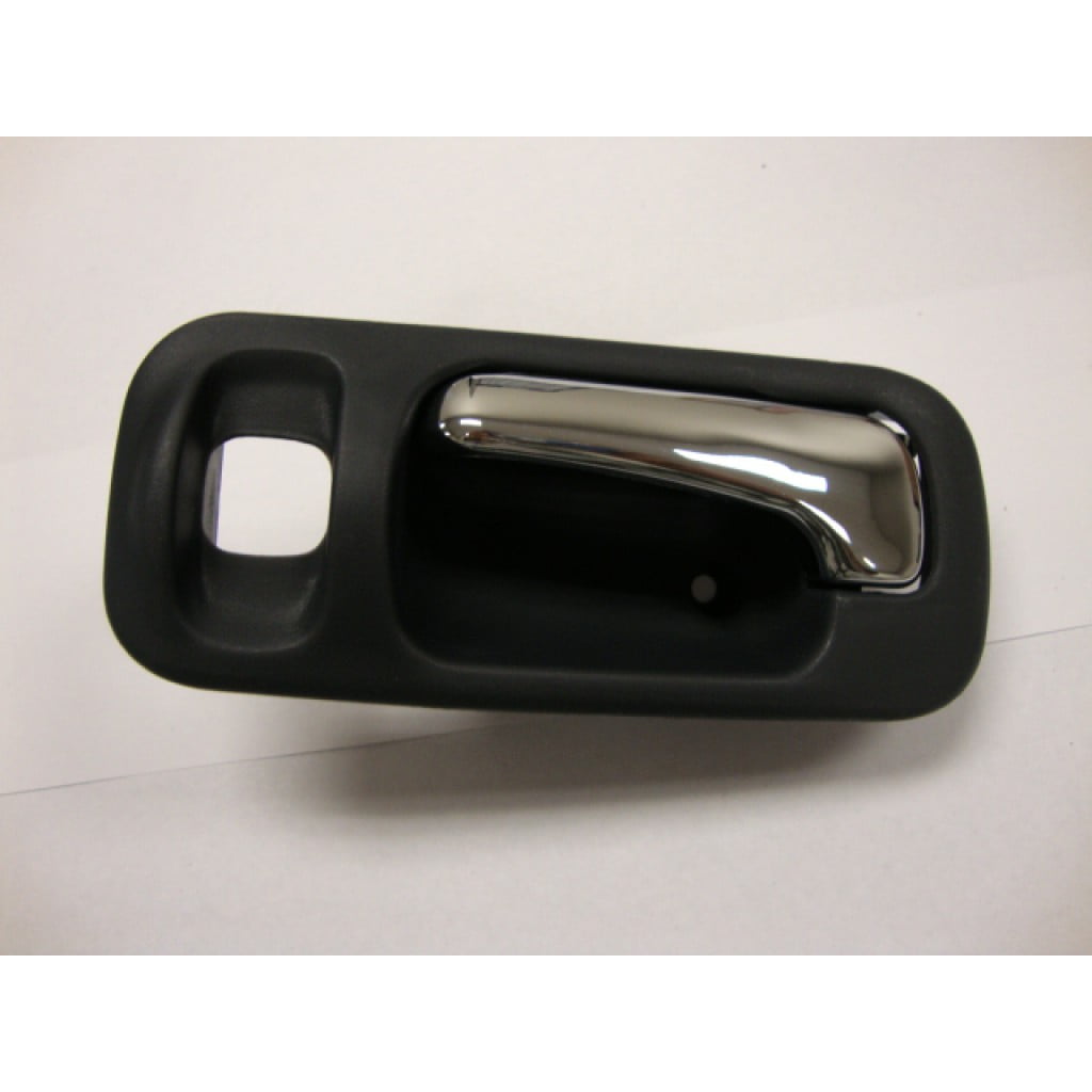 For HONDA CRV Door Handle 1997 2001 Interior Rear Driver Side (Chrome Lever)