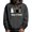 Grey2, variant on LUOGENLI Mens Hoodies Pullover Camo Halloween Graphic Hoodie Pullover Warm Lined Sweatshirt with Print Comfortable Casual Streetwear Jacket for Fall Men's Fashion Hoodies with Zipper Black Size M