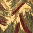 thumbnail image 1 of Ahgly Company Indoor Square Abstract Brown Modern Area Rugs, 6' Square, 1 of 4
