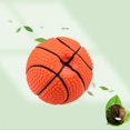 thumbnail image 2 of Professional Latex Sounding Basketball Dogs Toys Cotton Filled Funny Squeaky Ball Bite-resistant Molar Teeth Cleaning Interactive Training Tools, 2 of 7