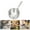 Silver3, variant on Quart Stainless Steel Small Saucepan, Even-Heat Milk Warmer Pot, Stainless Steel Pot, Dishwasher-Safe Kitchen Sauce Pan, Ideal for Simmering Sauces, Heating Milk (1.26×2.17Inch)